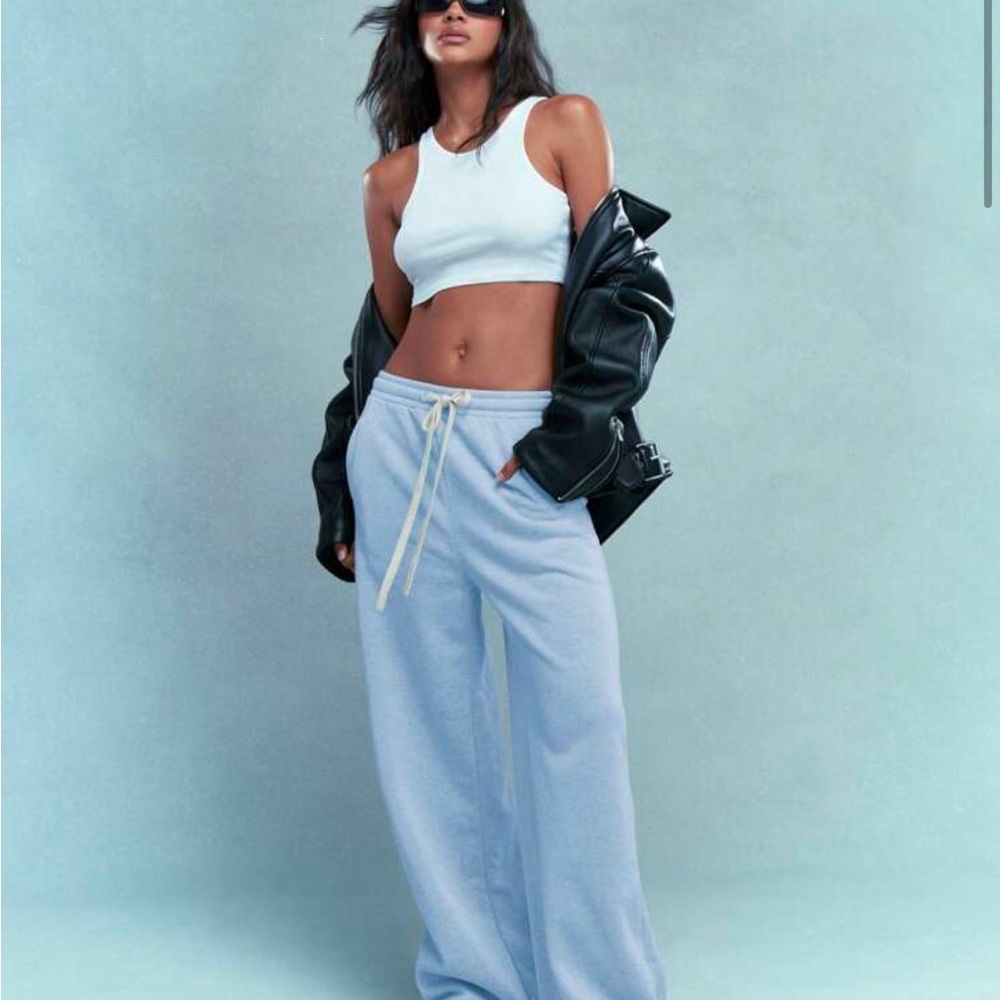 Light Blue Women's Sweatpants